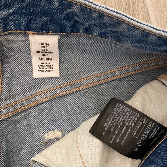 &denim jean skirt size 6 - Picture 2 of 3